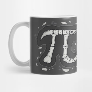 Pi-leontology Cool Pi Day Math Paleontology Gift Mug